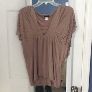 Taupe tank/shirt